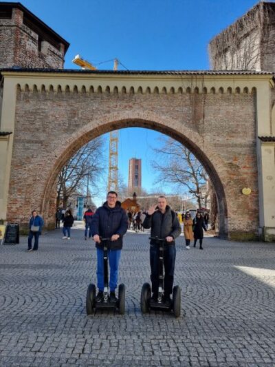 2 Hours Munich: VIP Private Segway Tour - The safety lesson: how the guide gets you riding with confidence