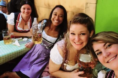 All-inclusive Small Group Beer, Brewery & Oktoberfest Experience! - Getting to the brewery: a short transit hop from Goetheplatz