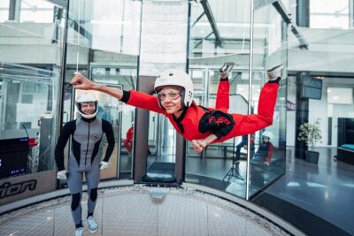 Bodyflying & Indoor Skydiving at FlyStation Munich - What’s included: gear, briefing, and the stuff you don’t have to buy
