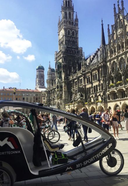 Exploring Munich in a Rikscha - Max-Joseph-Platz: elegance without the museum fatigue