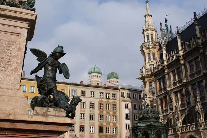 Munich and Nazi History Combination Day Tour Small Group - Marienplatz departure and the commute-style ride to Dachau