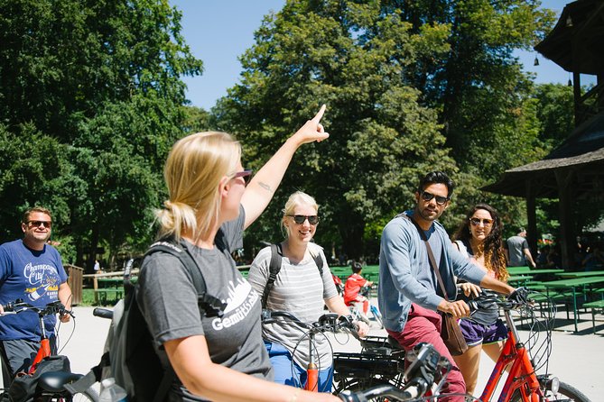Munich City Bike Tour + Beer Garden Lunch Stop - Chinese Tower beer garden lunch break: plan your own order