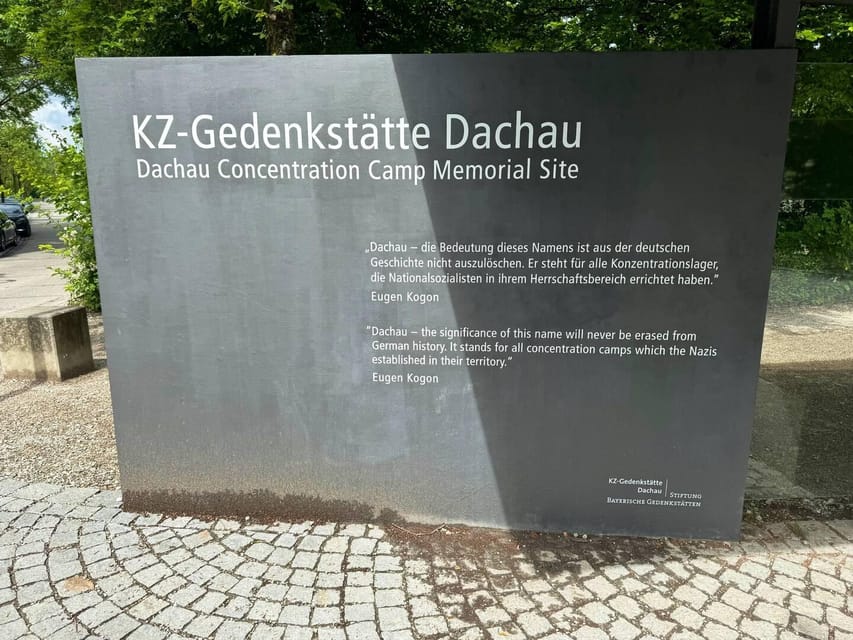 Munich: Dachau Concentration Camp Memorial Site Tour by Car - What liberation means here: closing the loop of the story