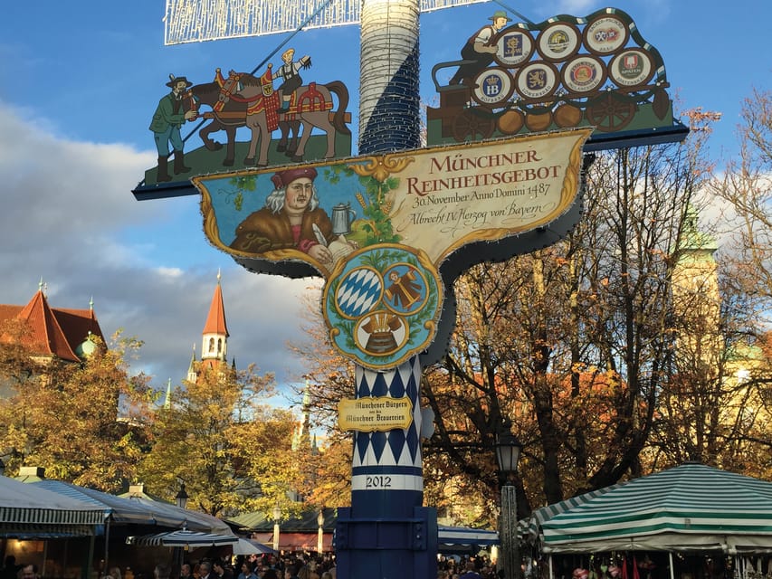 Munich: Food Tour Beer- 3 small beers & "Brotzeit" in GERMAN - Weisses Bräuhaus and Brotzeit: the food part comes last
