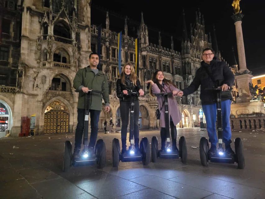 Munich: Guided City Highlights Night Tour by Segway - Quick note on scheduling and language