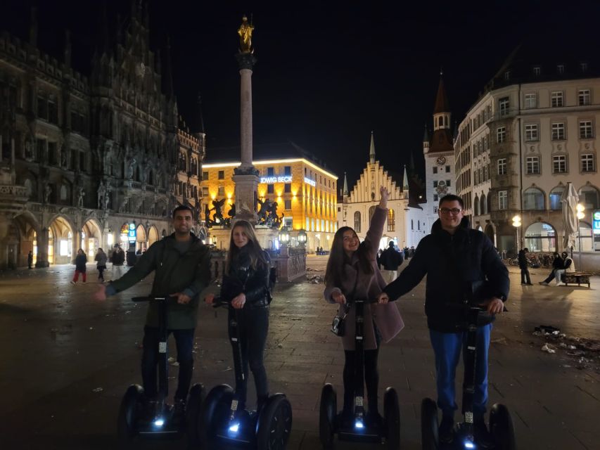 Munich: Guided City Highlights Night Tour by Segway - Residenz and the royal story: why this stop matters