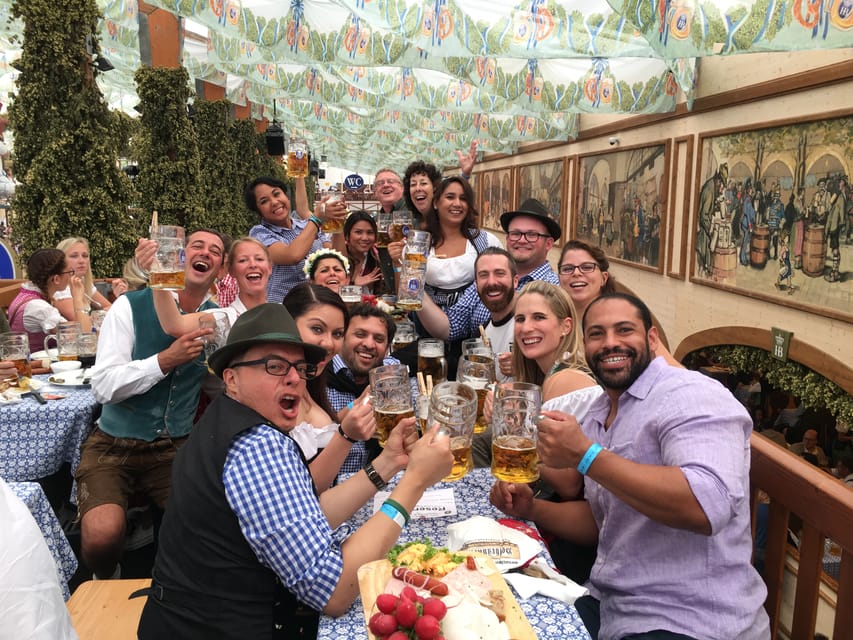 Munich Oktoberfest All-Inclusive Tour - The Bavarian feast and beer math (2 liters included)