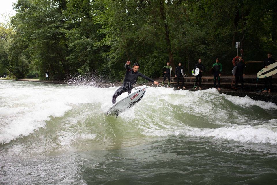 Munich Surf Experience Surfing In Munich Eisbach River Wave - Your Gear Includes the Stuff That Changes Everything