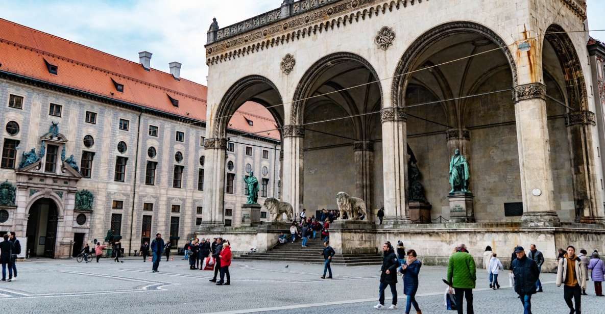 Munich: Third Reich Guided City Walking Tour - Odeonsplatz and Hofbräuhaus: The Beer Hall Putsch in Street-Level Detail