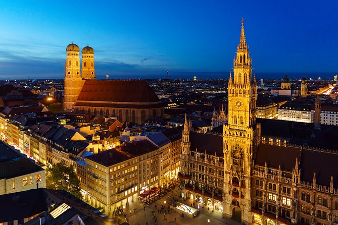Night watchman torchlight tour in Munich - Frauenkirche and Fischbrunnen: The Cathedral Landmark and Fountain Traditions