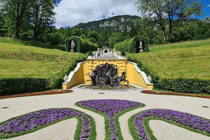 Private Linderhof Castle, Entry-Ticket - optional Toboggan Run - Optional Alpine Coaster: a fun contrast after palace time