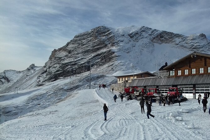 Private: Mount ZUGSPITZE & SNOW Much More - Deluxe Tour from Munich - Garmisch-Partenkirchen’s Skistadion: quick stop, heavy context