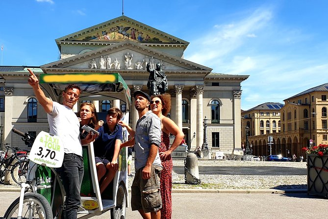 Private Munich Rickshaw City Tour and English Garden - A private rickshaw plan that fits real schedules