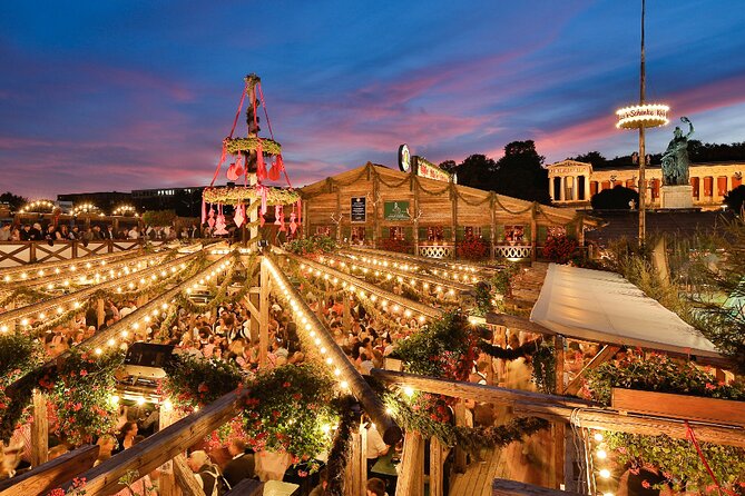 Private VIP Oktoberfest, Table, 3-Course-Menu, Beer & Champagne - Your VIP table: up to 10 people, reserved, and intentionally calmer