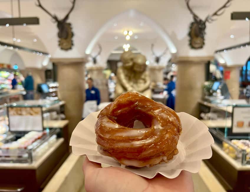 Secret Food Tours Munich - Viktualienmarkt sampling: cheese, charcuterie, bread, and honey wine