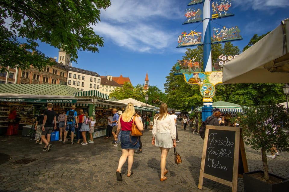 Short & sweet: Tasting the Viktualienmarkt - No Restaurant Seating: Why This Format Can Be Better Than a Meal Tour