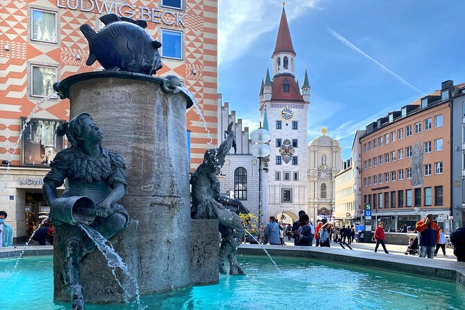 Ten Munich Old town Sights in a Private Express Walking Tour - Alter Hof and the Monkey Tower: Wittelsbach Power in a Quiet Courtyard